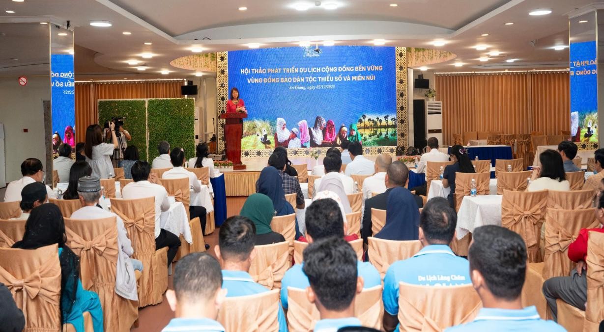 Hội thảo phát triển du lịch cộng đồng bền vững vùng đồng bào dân tộc thiểu số và miền núi tại tỉnh An Giang